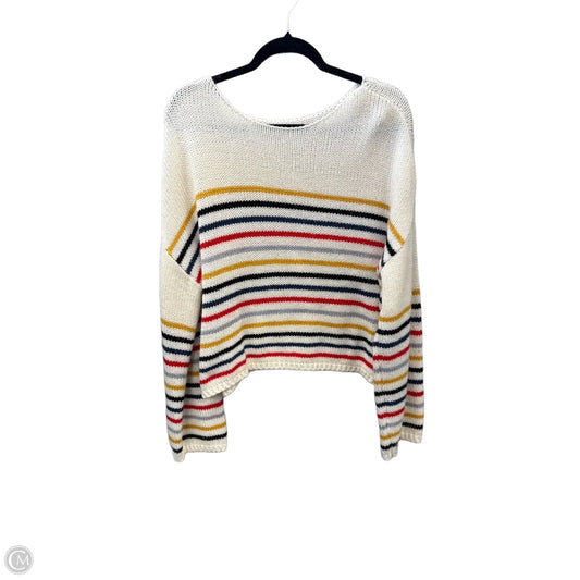 Sweater By Clothes Mentor In Striped Pattern, Size: Xl