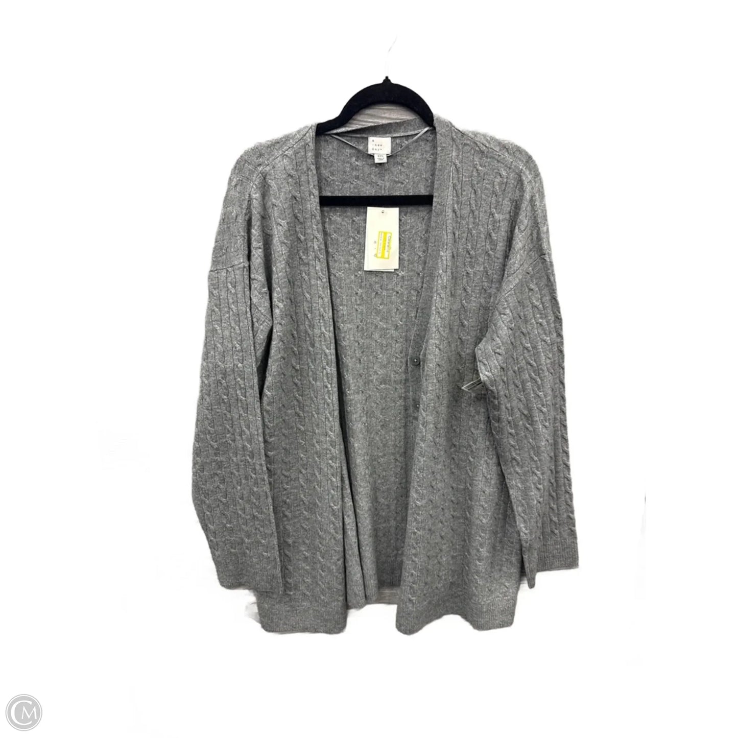 Cardigan By A New Day In Grey, Size: Xxl