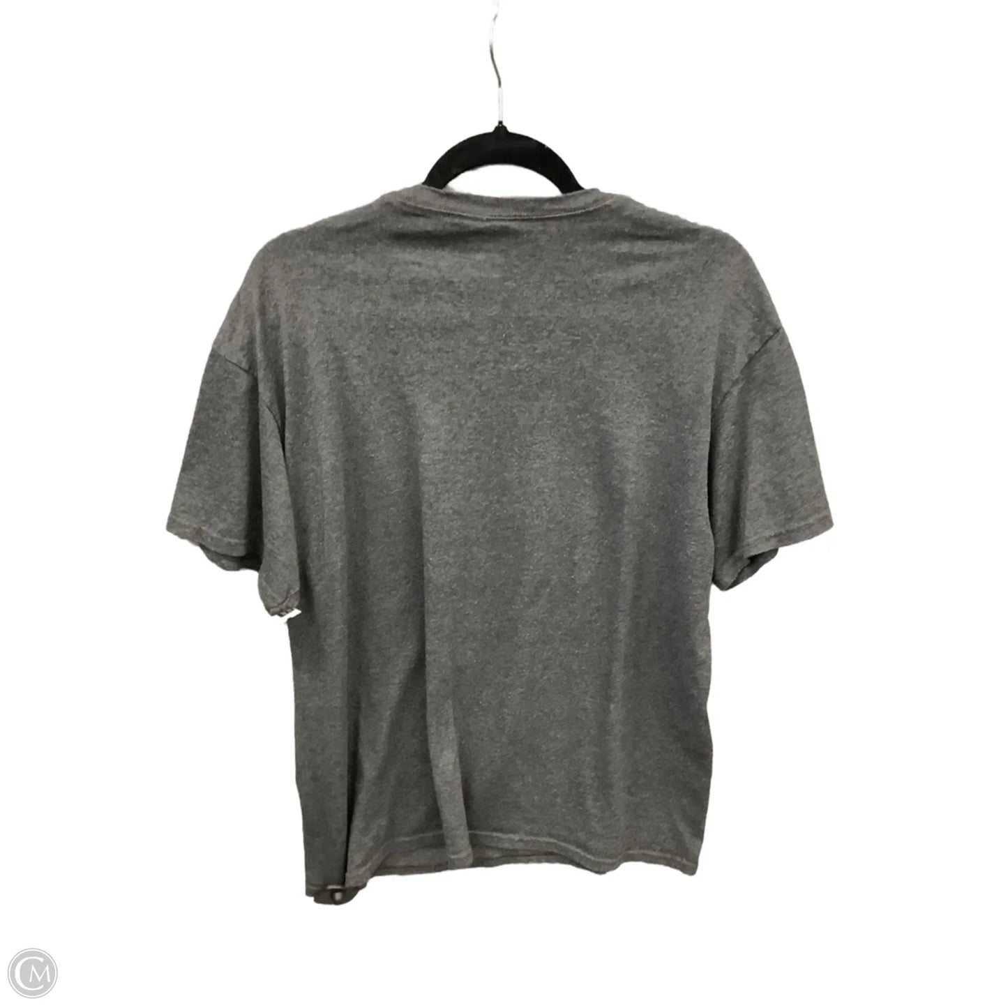 Top Short Sleeve By Clothes Mentor In Grey, Size: L