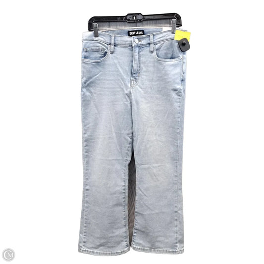 Jeans Straight By Dkny In Blue Denim, Size: 10