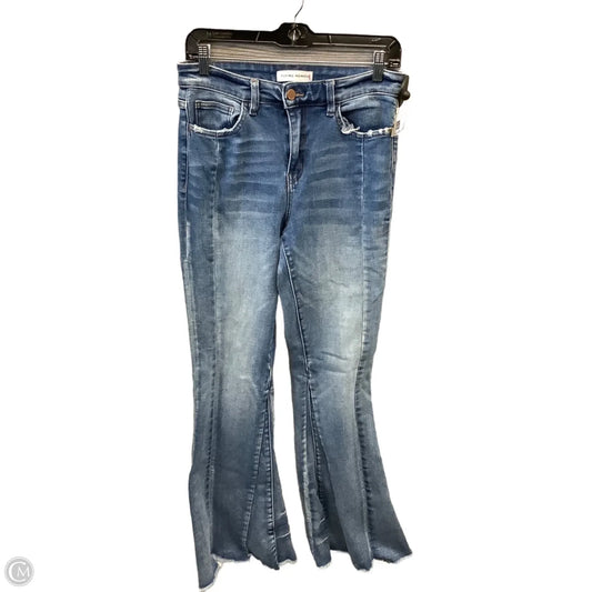Jeans Flared By Flying Monkey In Blue Denim, Size: 6