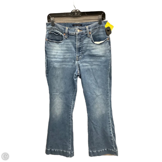 Jeans Boot Cut By Lucky Brand In Blue Denim, Size: 12
