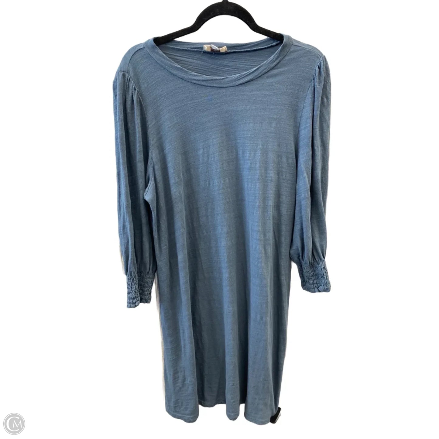 Dress Casual Midi By Loft In Blue, Size: L