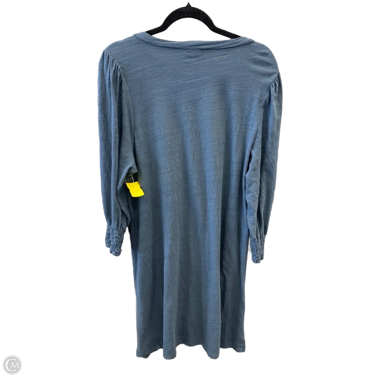 Dress Casual Midi By Loft In Blue, Size: L