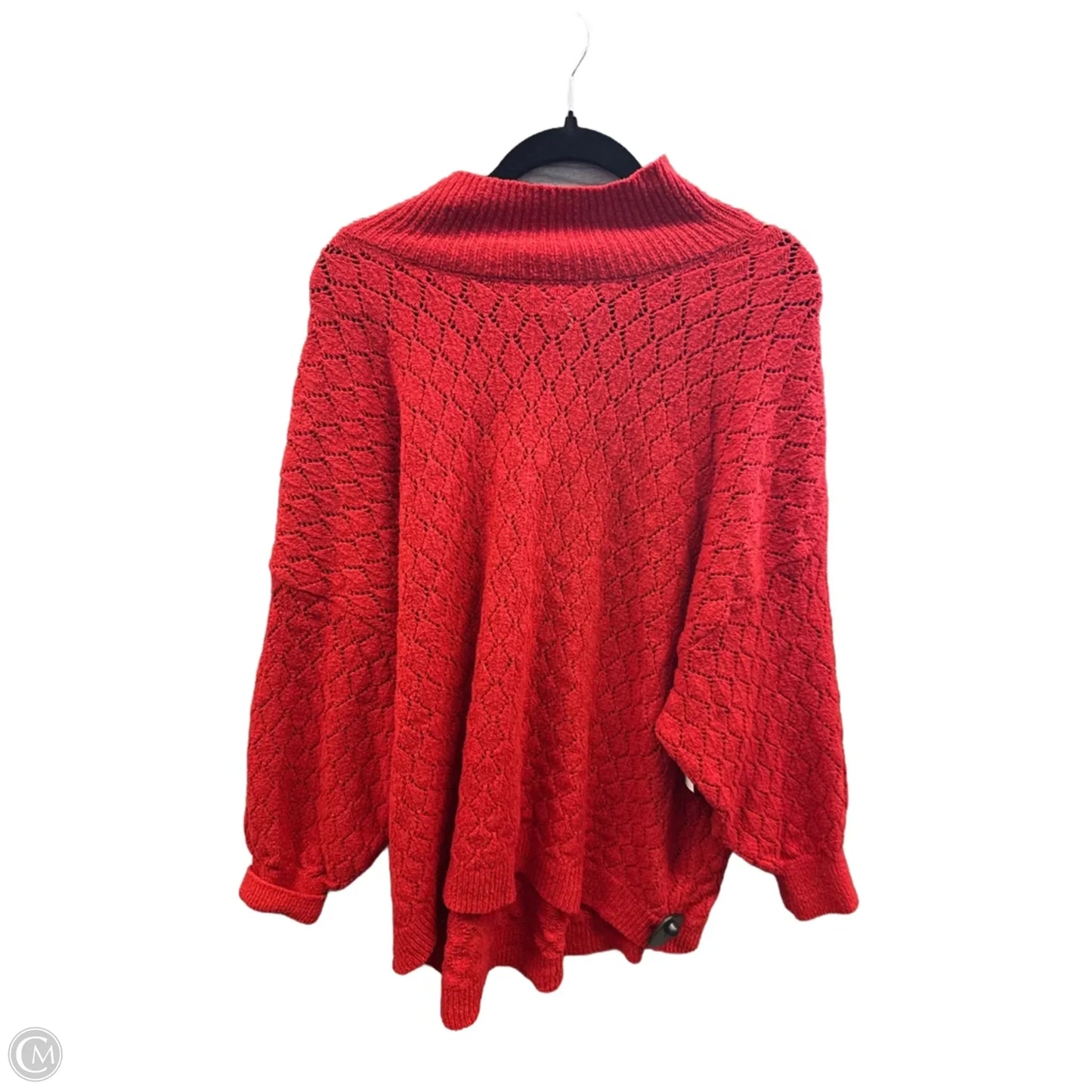 Sweater By Wonderly In Red, Size: 2x