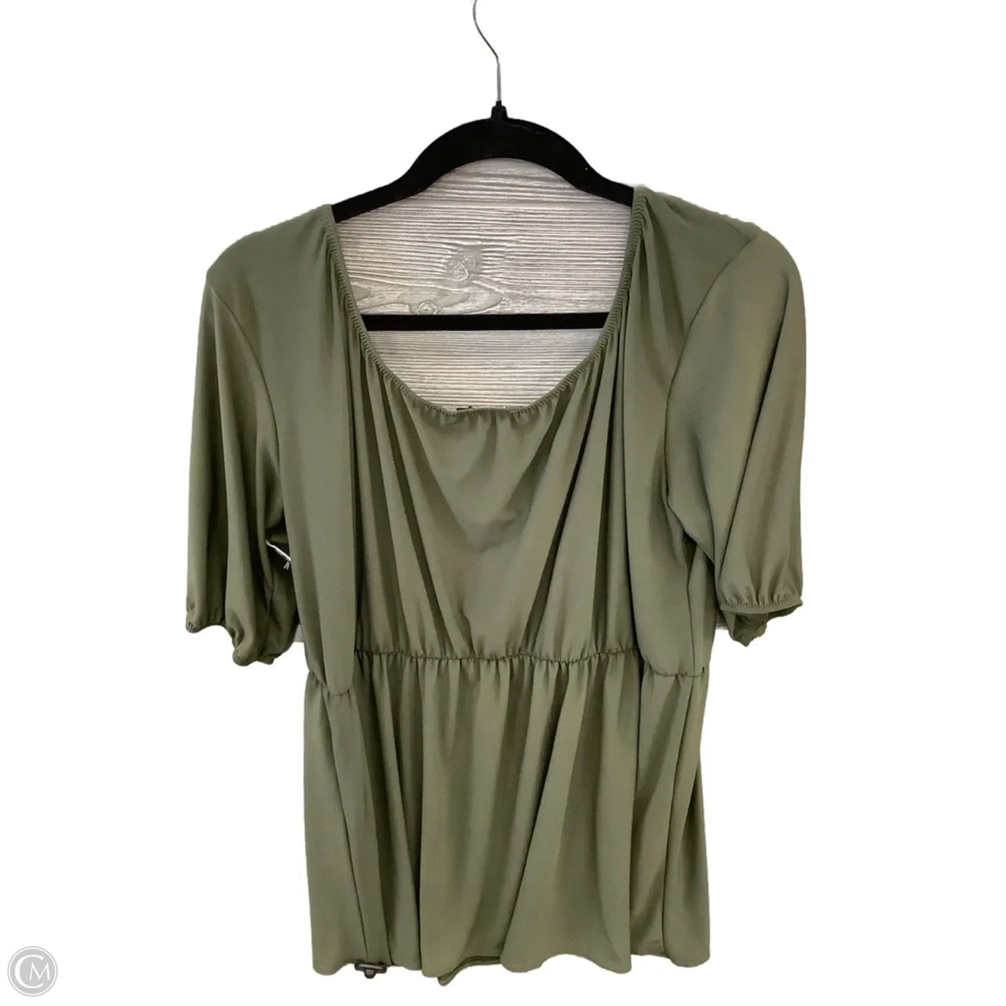 Dress Casual Midi By Clothes Mentor In Green, Size: 2x