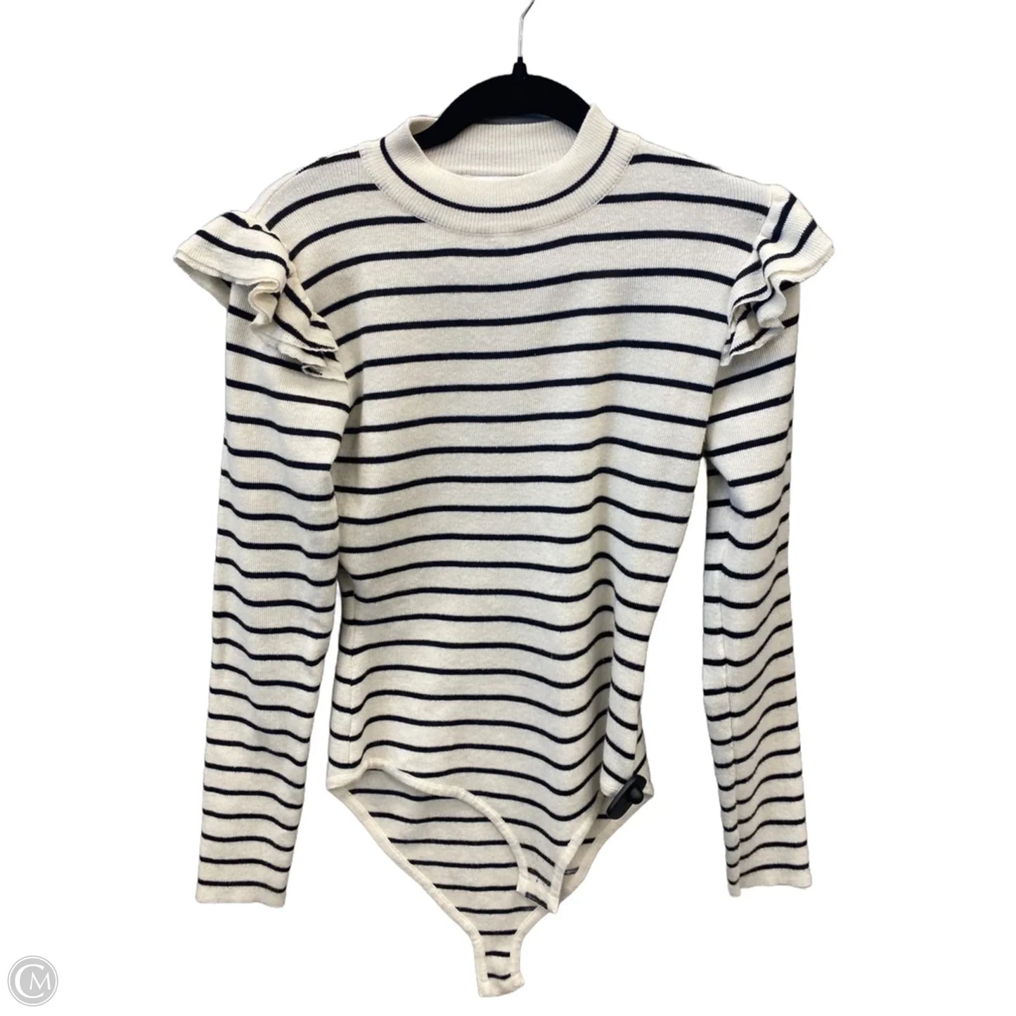Bodysuit By Gilli In Striped Pattern, Size: M