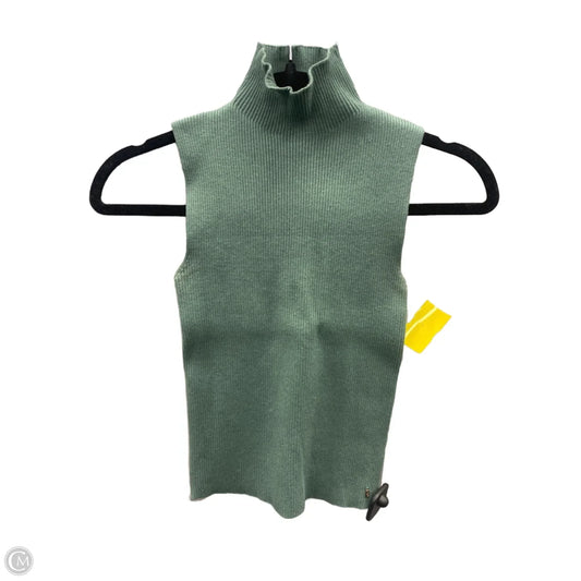 Top Sleeveless By Clothes Mentor In Green, Size: S