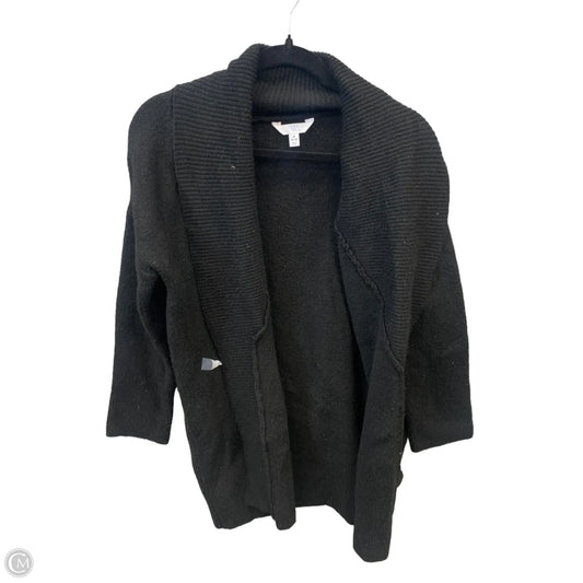Sweater Cardigan By Time And Tru In Black, Size: M