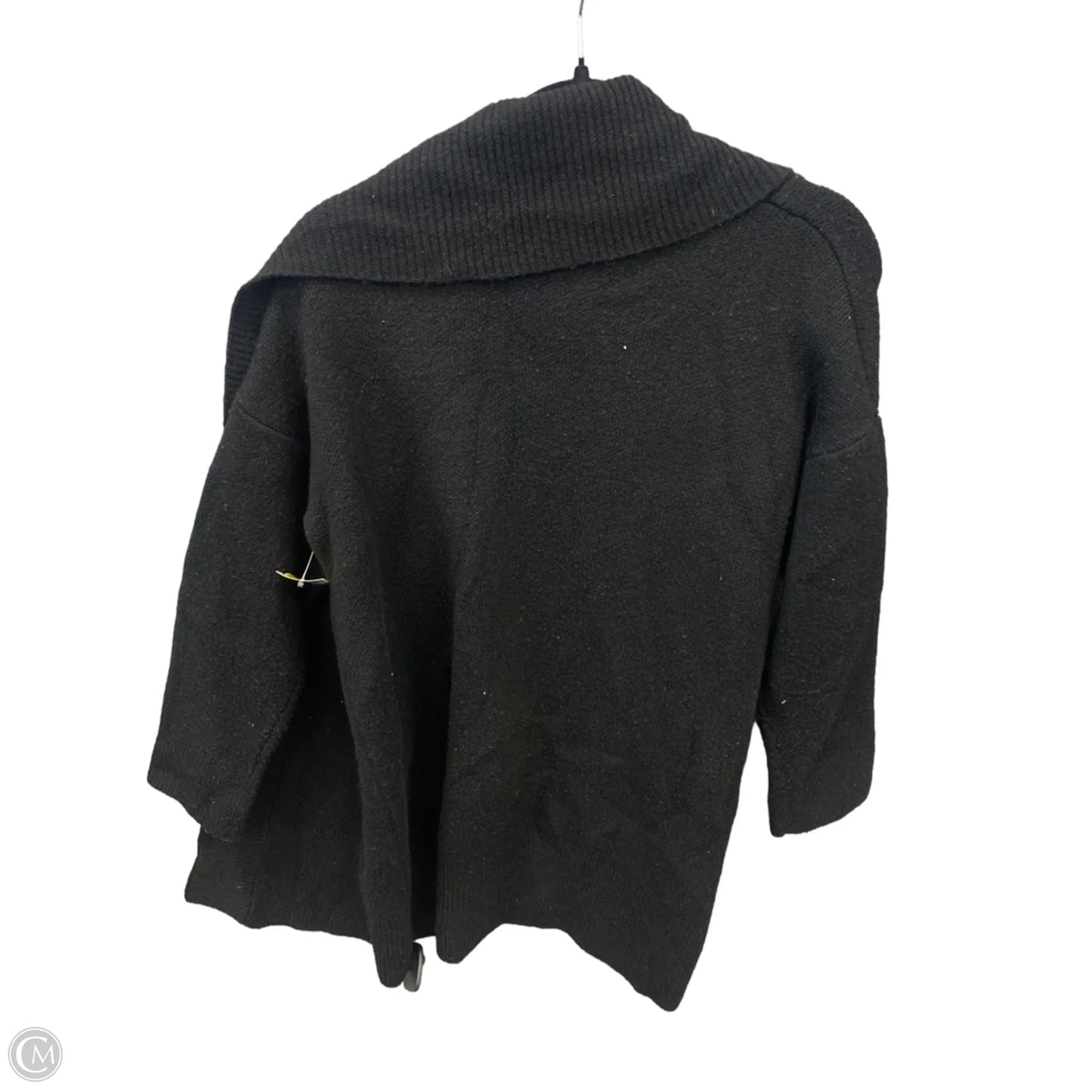 Sweater Cardigan By Time And Tru In Black, Size: M
