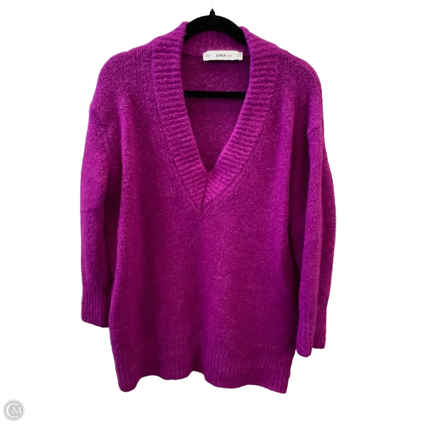 Sweater By Zara In Purple, Size: M
