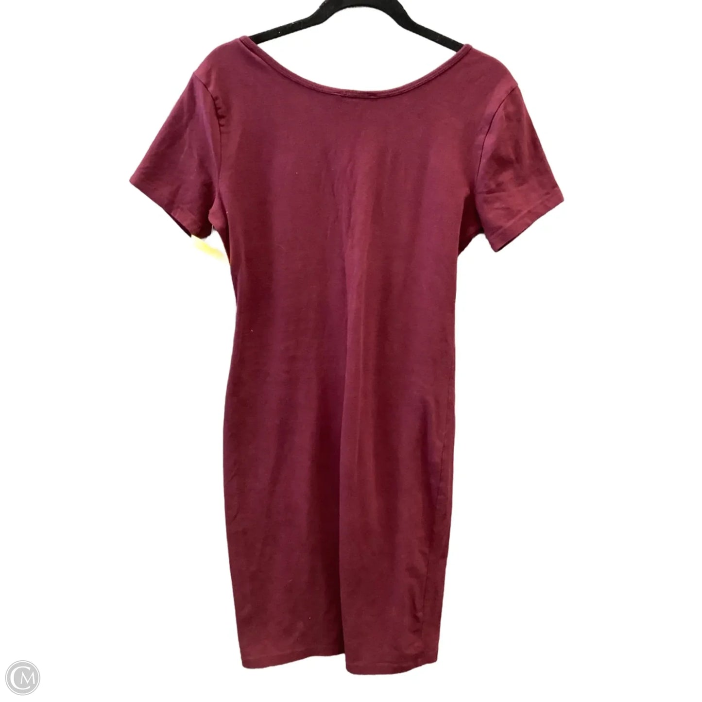 Dress Casual Midi By Zenana In Maroon, Size: L