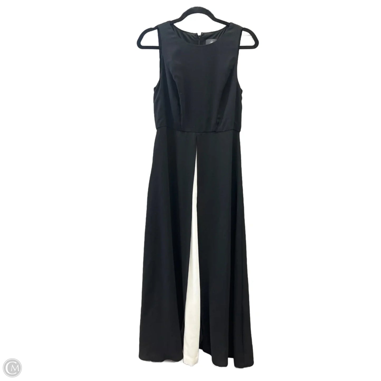 Jumpsuit By Adrianna Papell In Black & White, Size: S