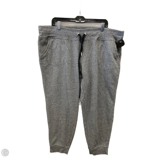 Athletic Pants By Calvin Klein Performance In Grey, Size: 3x