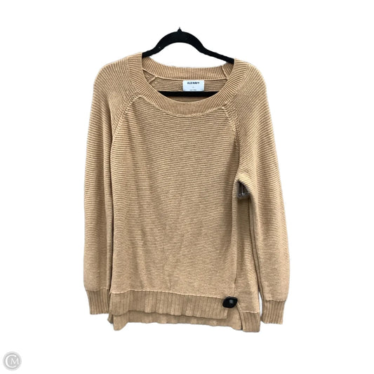 Sweater By Old Navy In Tan, Size: L
