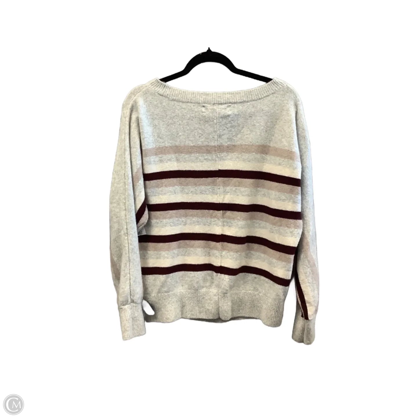 Sweater By Loft In Grey, Size: M