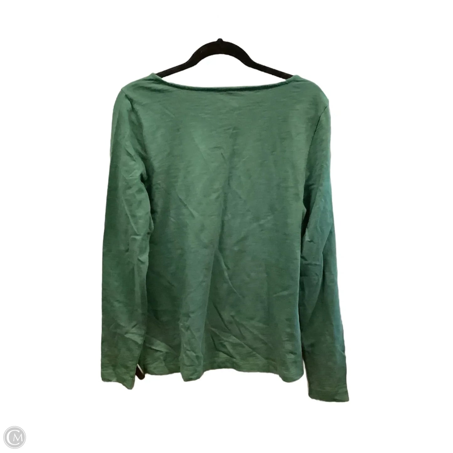 Top Long Sleeve Basic By J. Crew In Green, Size: L
