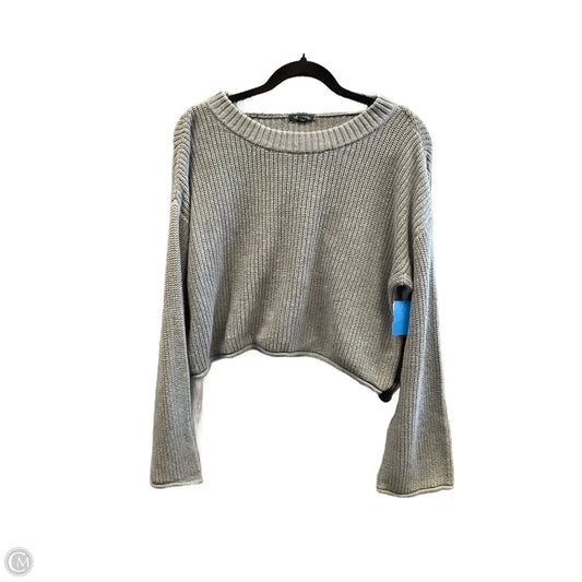 Sweater By Wild Fable In Grey, Size: L