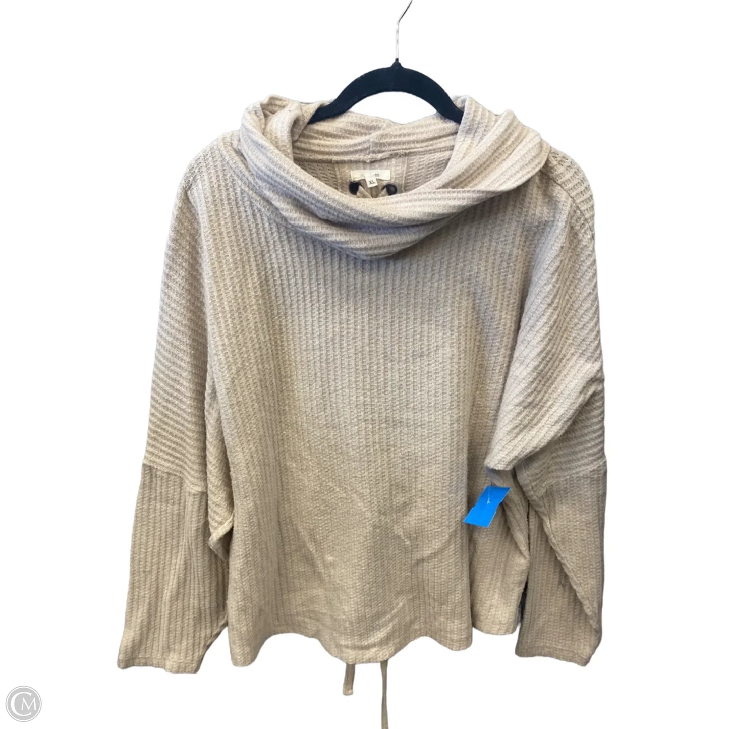 Top Long Sleeve By Maurices In Tan, Size: Xl