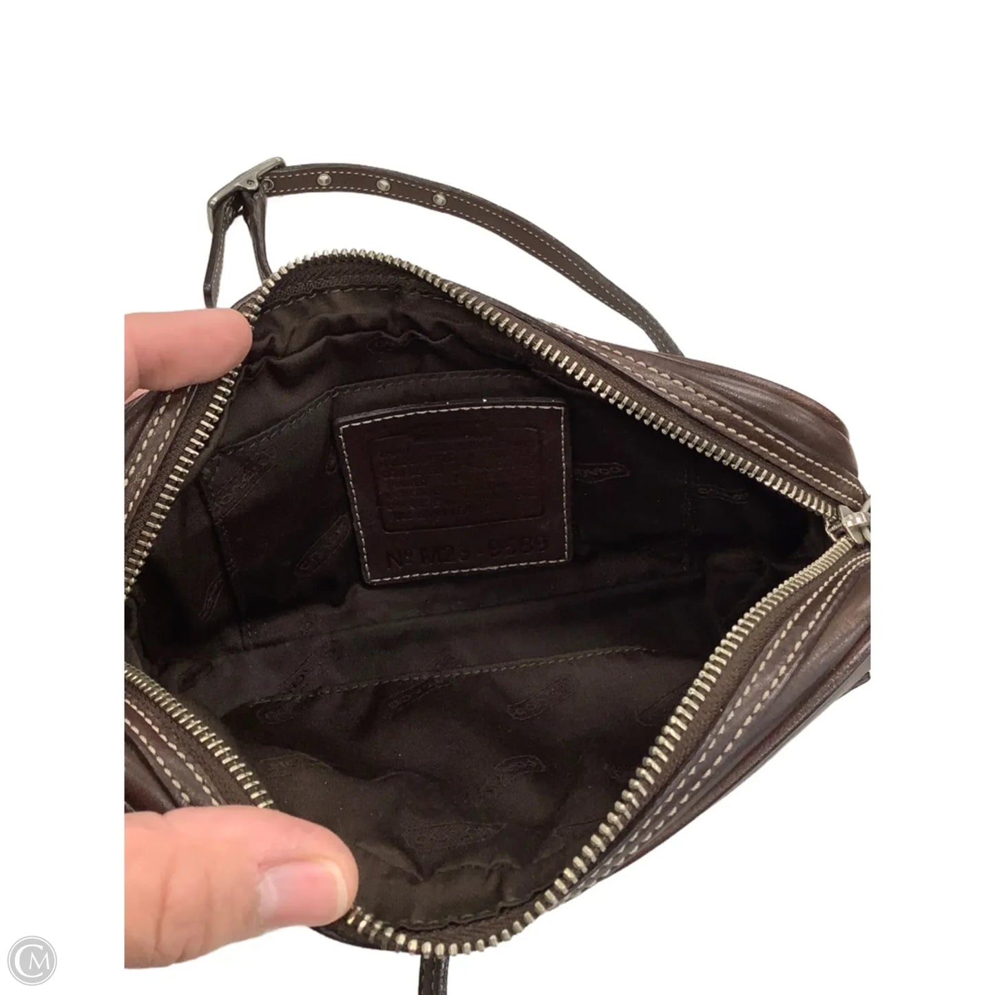 Crossbody Designer By Coach, Size: Small