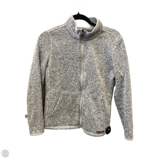 Sweatshirt Collar By Bass In Grey, Size: S