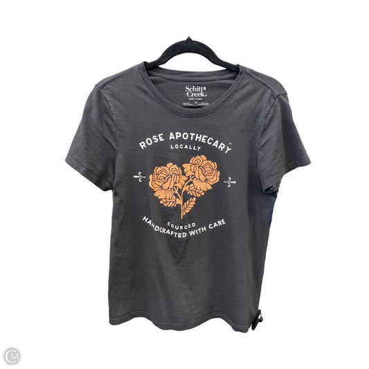 Top Short Sleeve By Clothes Mentor In Grey, Size: Xs