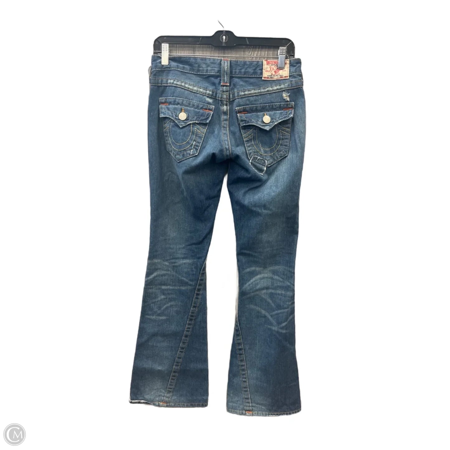 Jeans Flared By True Religion In Blue Denim, Size: 2