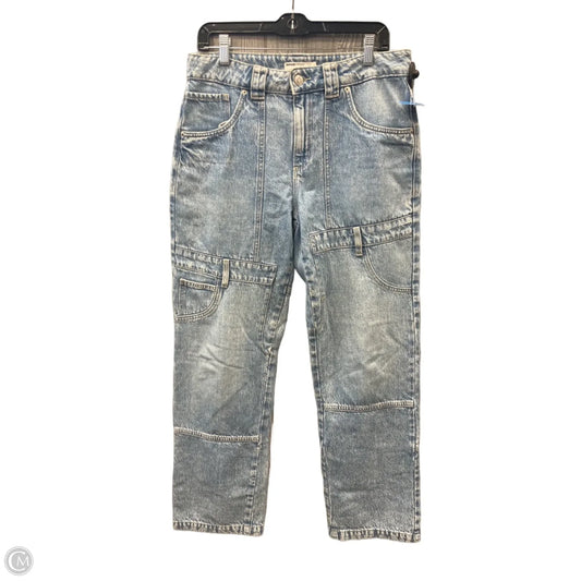 Jeans Straight By Garage In Blue Denim, Size: 8