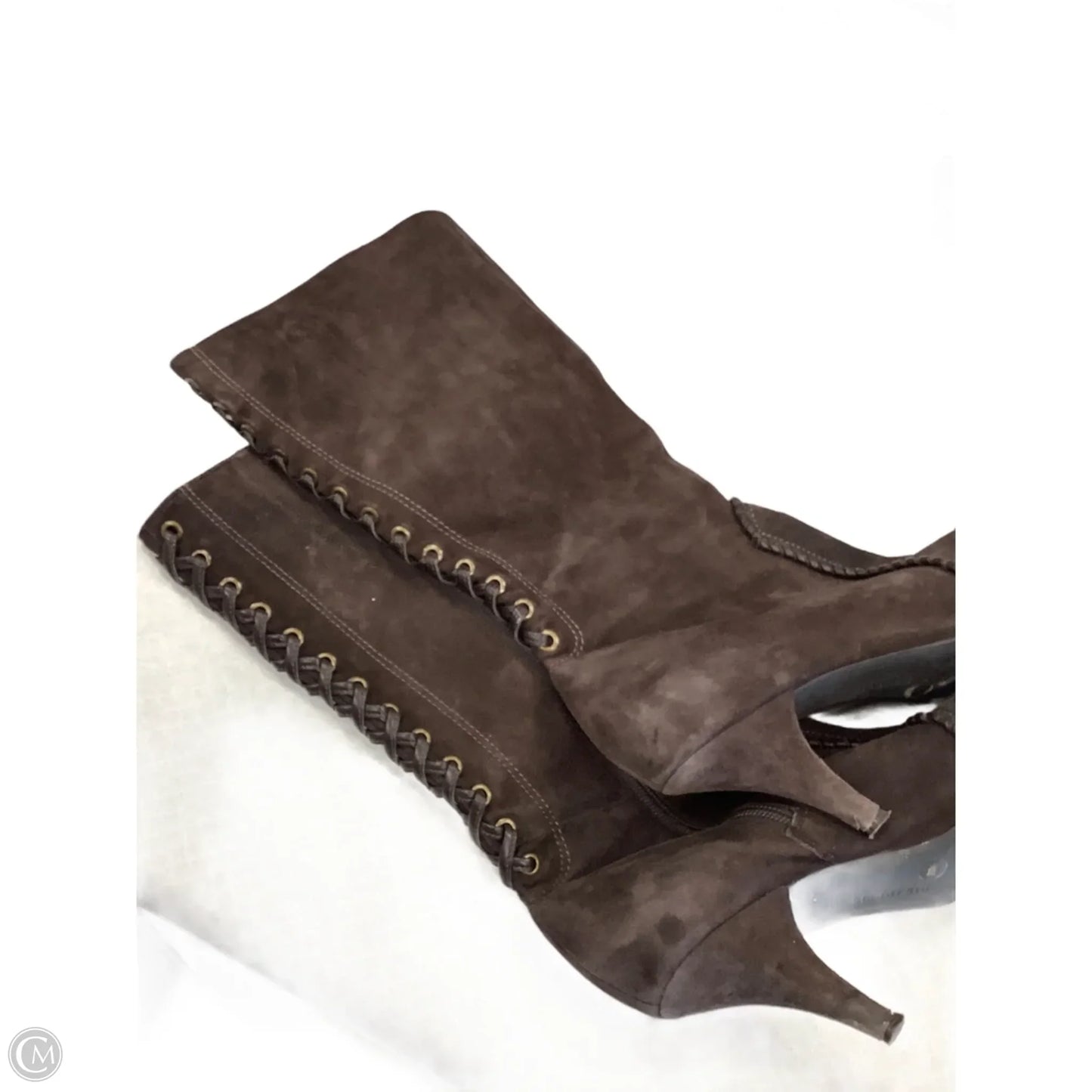 Boots Mid-calf Flats By Gianni Bini In Brown, Size: 9.5