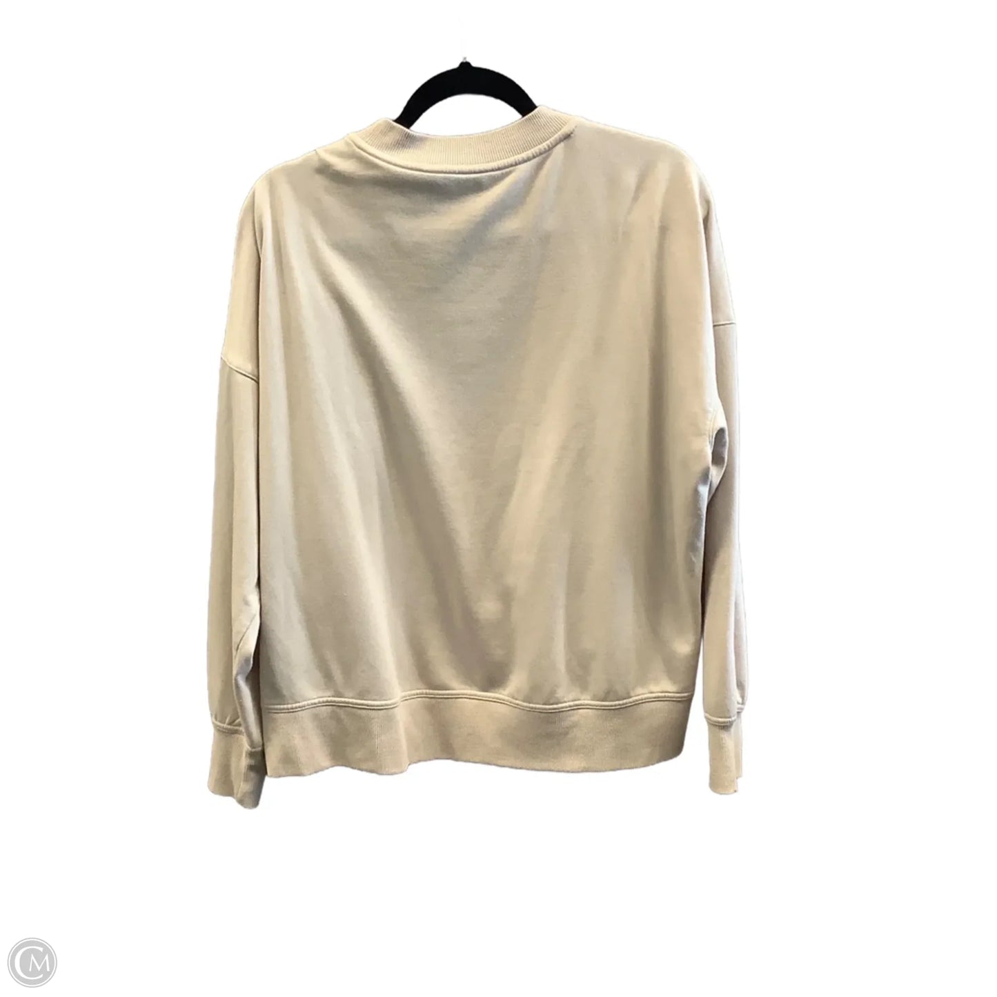 Sweatshirt Crewneck By Dsg Outerwear In Tan, Size: S