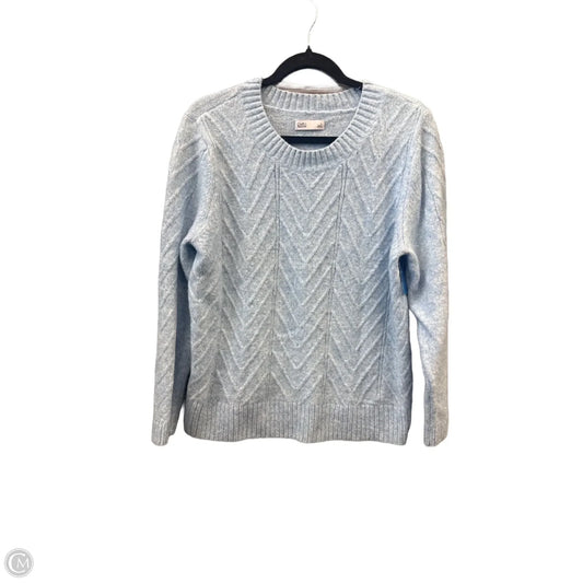 Sweater By Croft And Barrow In Blue, Size: L