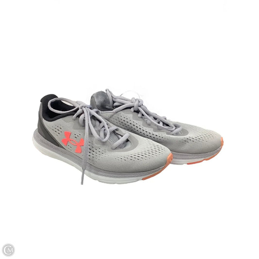Shoes Athletic By Under Armour In Grey & Pink, Size: 6.5