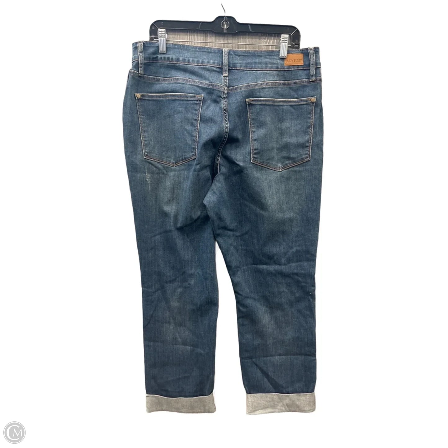 Jeans Boyfriend By Judy Blue In Blue Denim, Size: 16