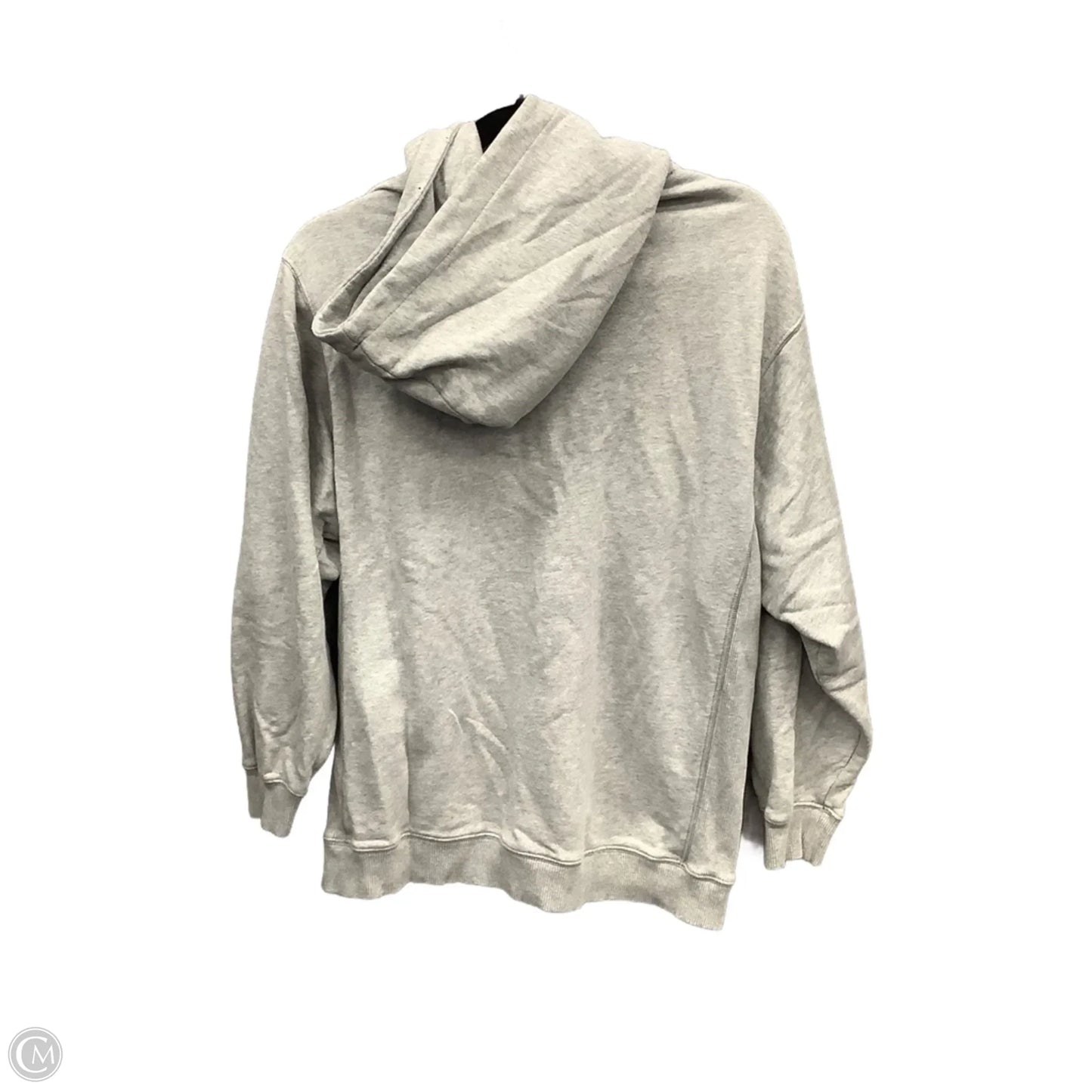 Sweatshirt Hoodie By Aerie In Grey, Size: M