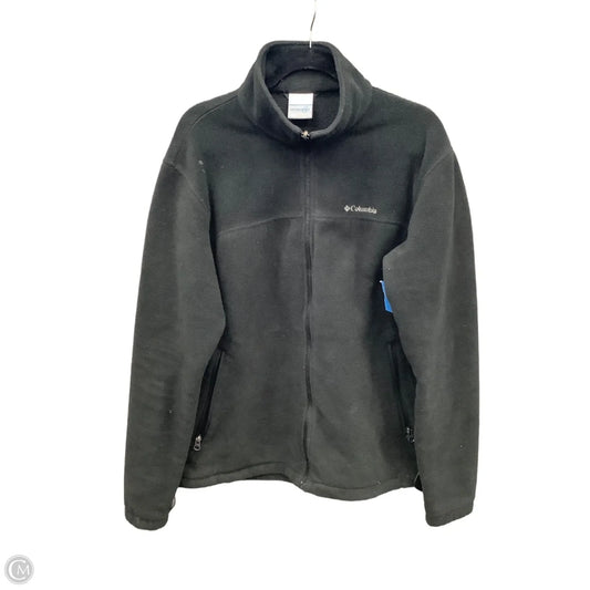 Jacket Fleece By Columbia In Black, Size: L