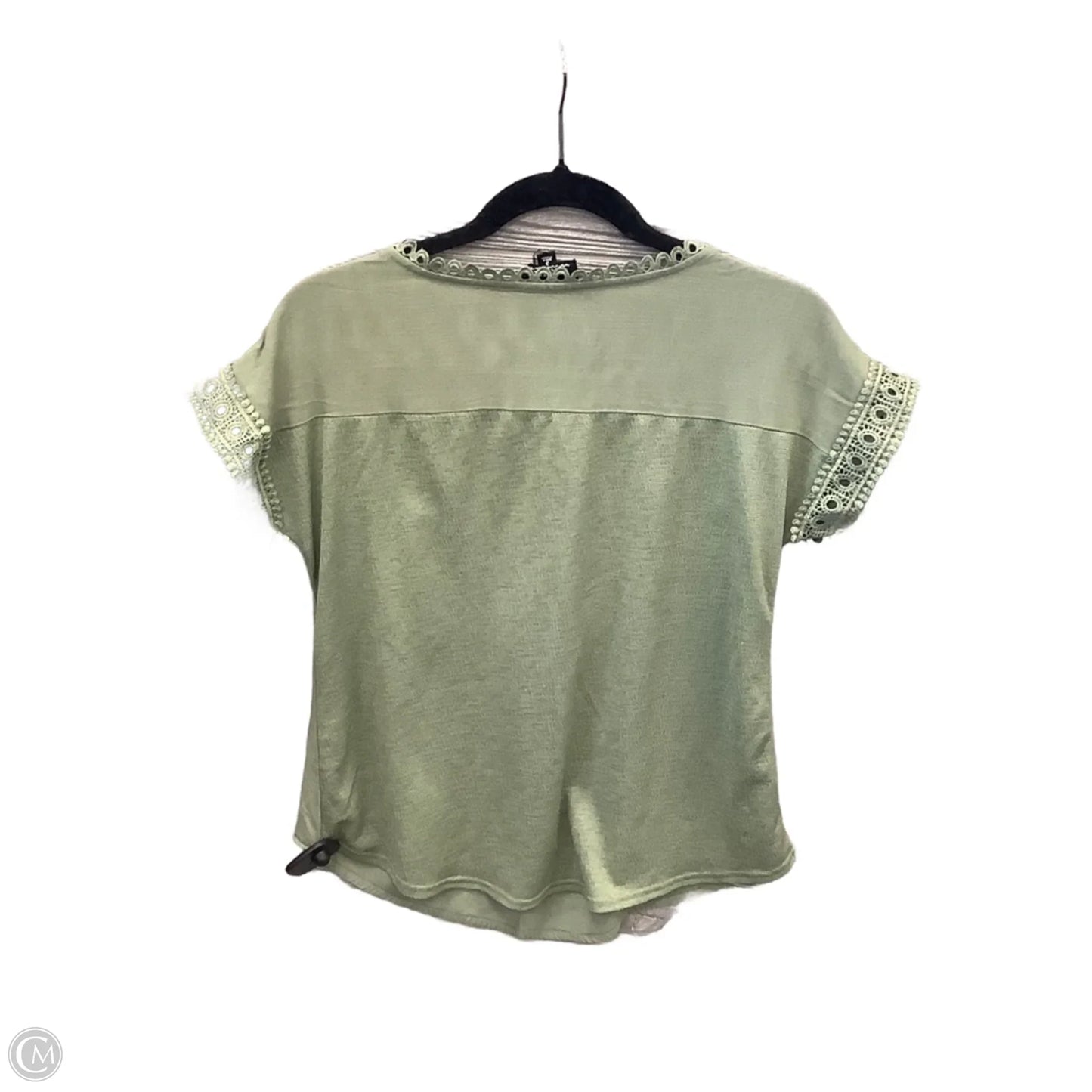 Top Short Sleeve By Clothes Mentor In Green, Size: S