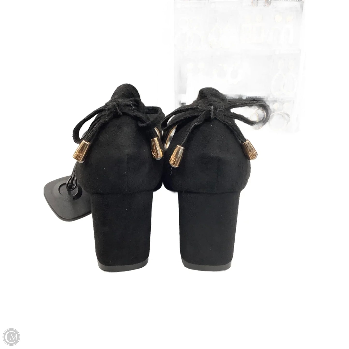 Shoes Heels Block By Clothes Mentor In Black, Size: 10