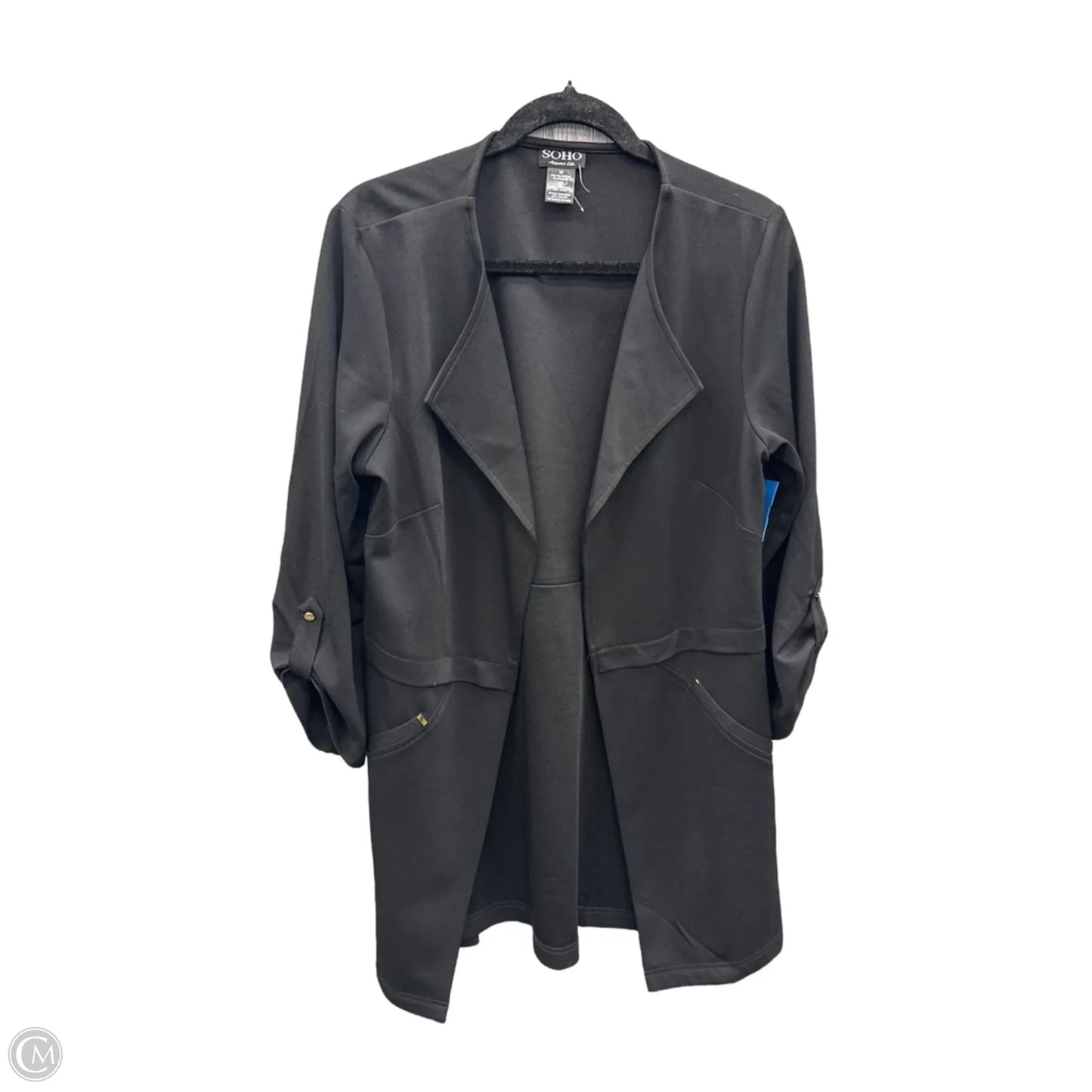 Blazer By Soho Apparel In Black, Size: M