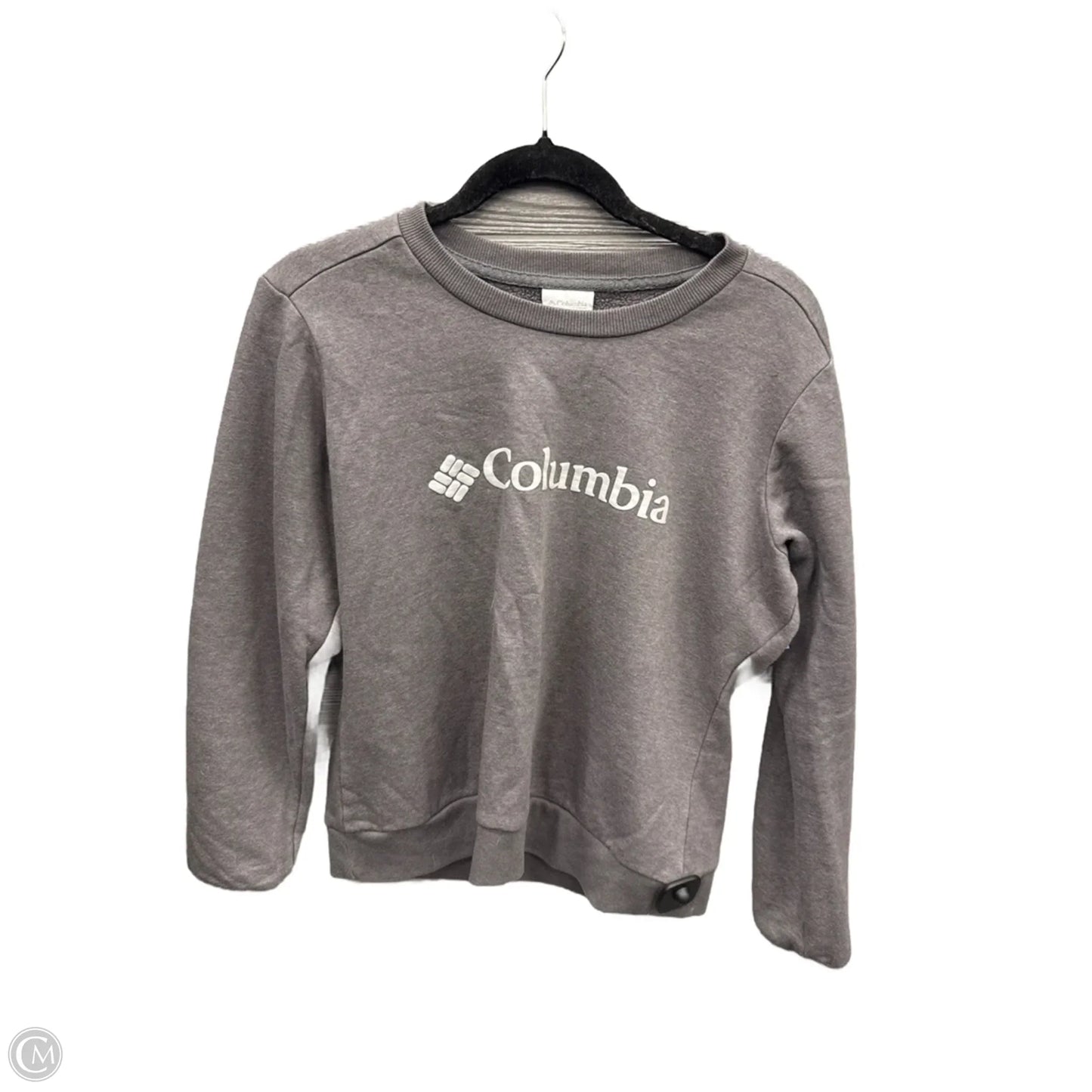 Sweatshirt Crewneck By Columbia In Grey, Size: M