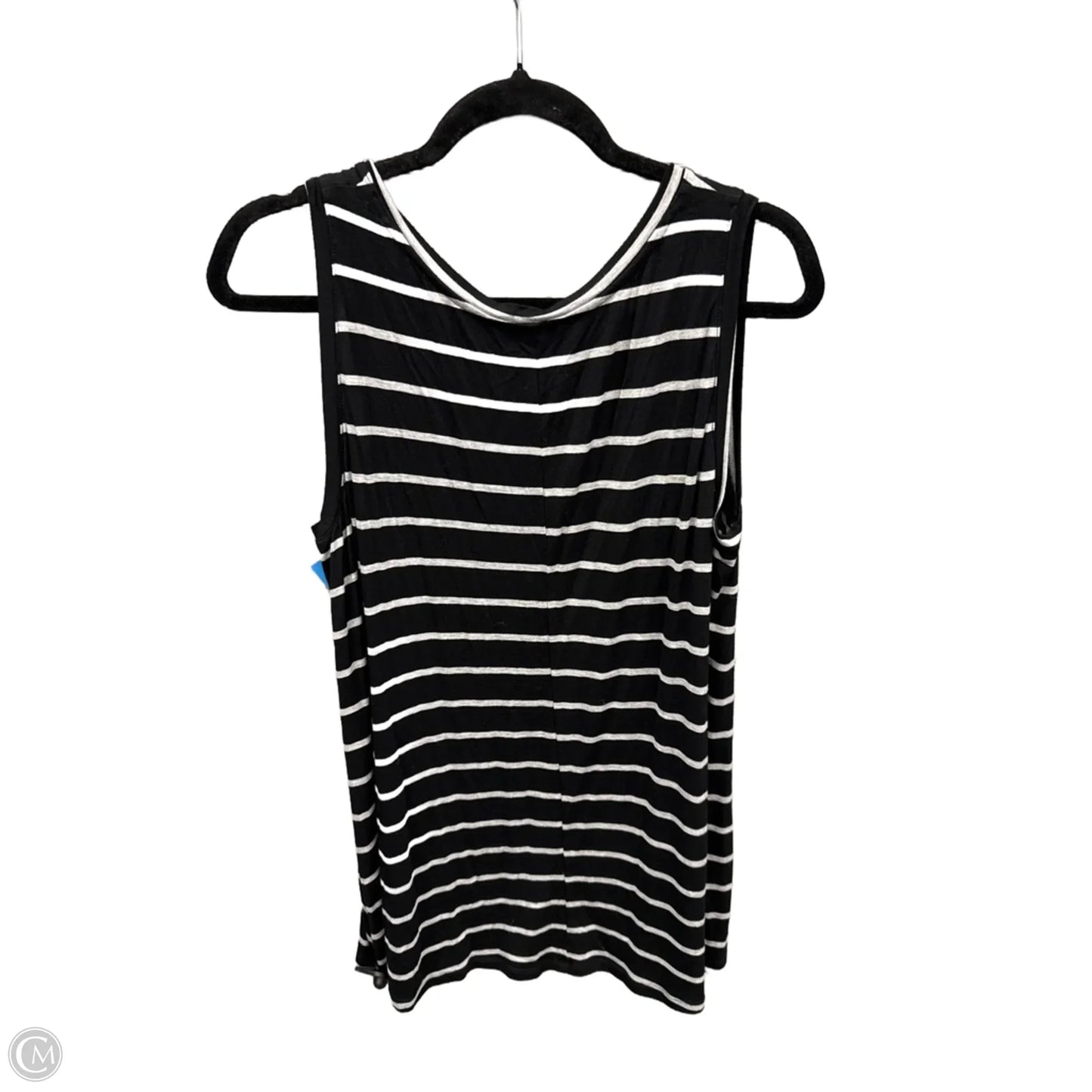 Top Sleeveless By Lane Bryant In Striped Pattern, Size: 1x