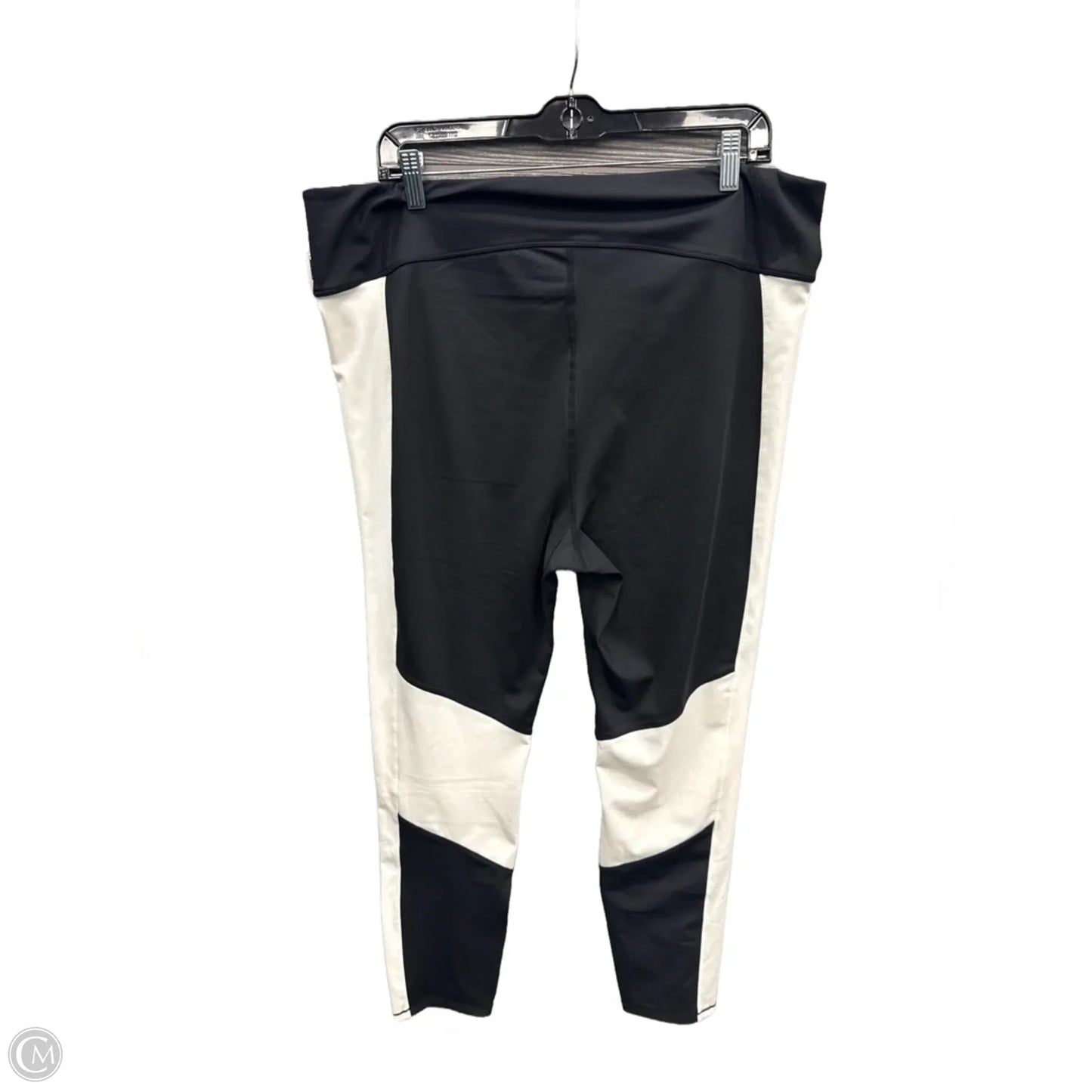 Athletic Leggings By Clothes Mentor In Black & White, Size: S