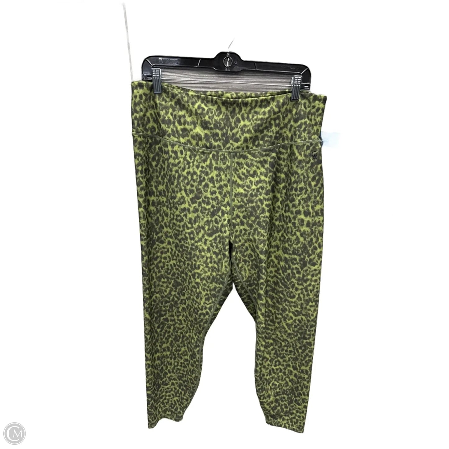 Athletic Leggings By Good American In Green, Size: 1x