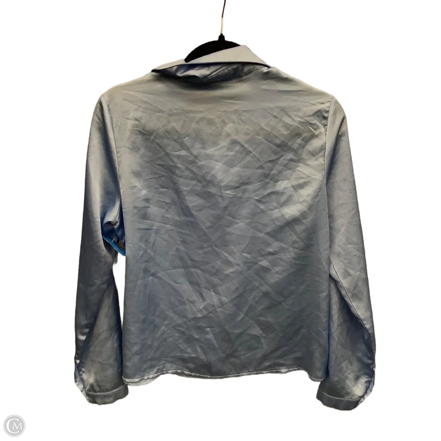 Top Long Sleeve By Shein In Blue, Size: M