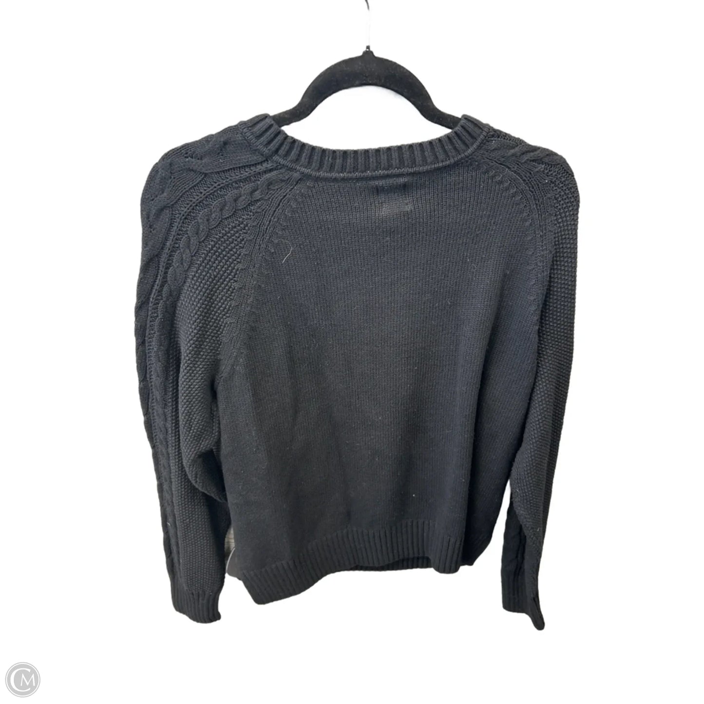 Sweater By Gap In Black, Size: L