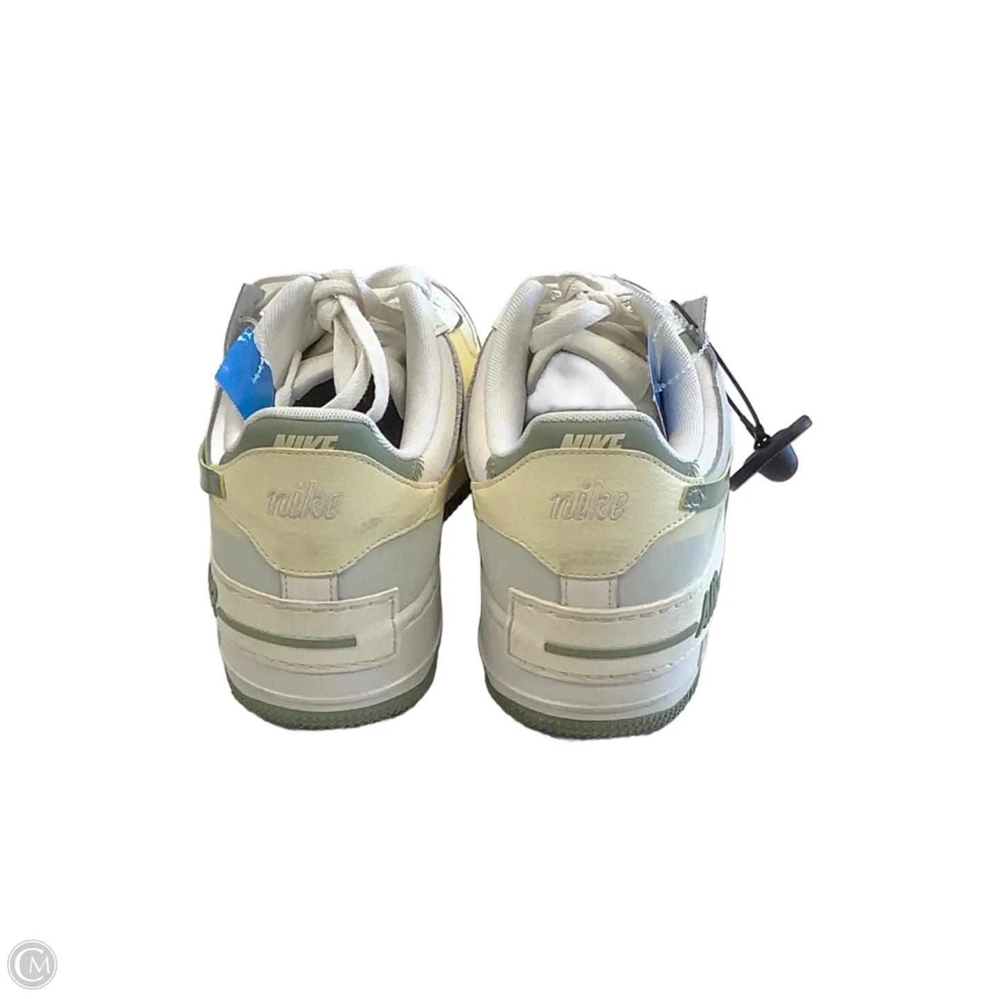 Shoes Athletic By Nike In Green & White, Size: 10.5