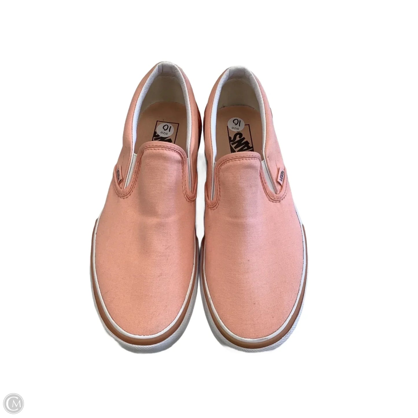 Shoes Flats By Vans In Pink, Size: 10