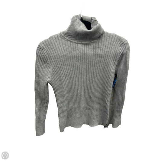 Top Long Sleeve By Croft And Barrow In Grey, Size: Xl