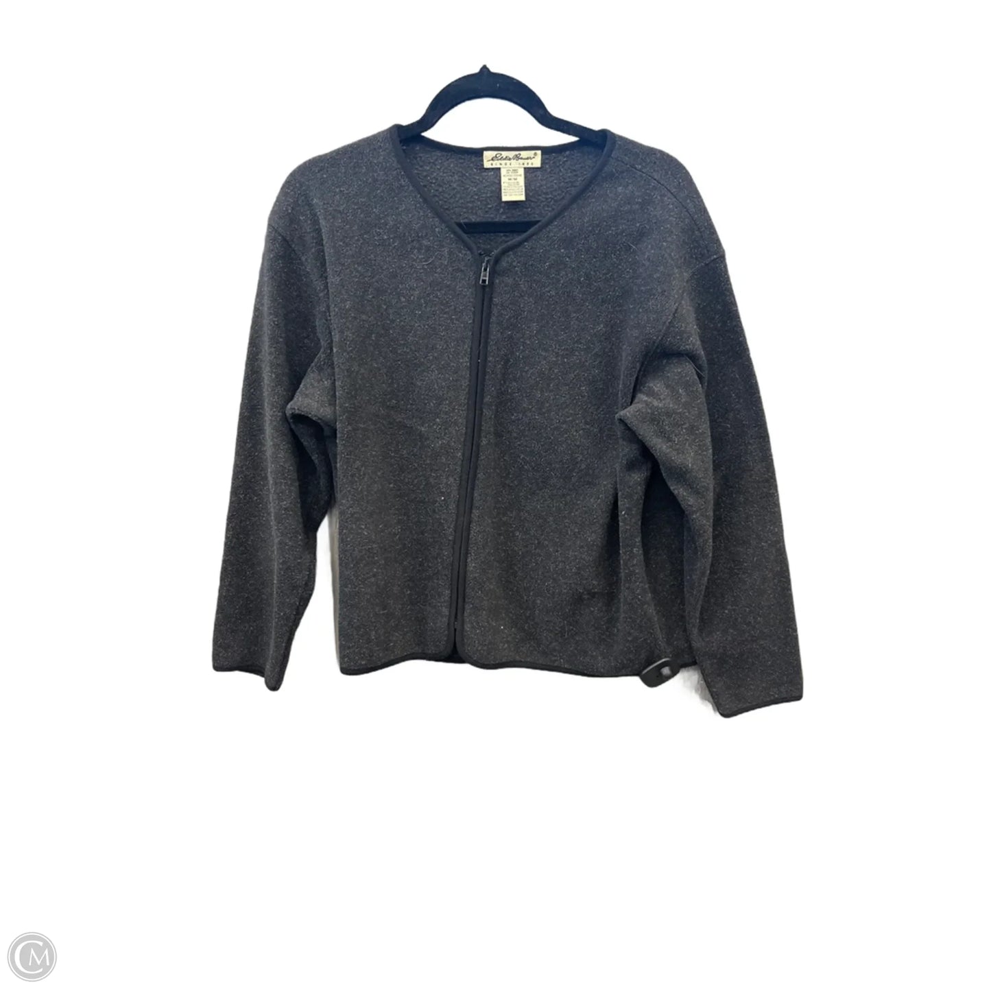 Sweater By Eddie Bauer In Grey, Size: M