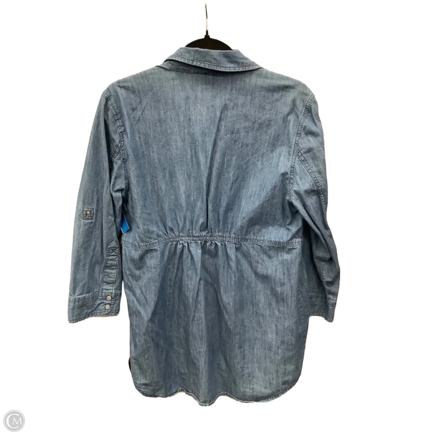 Dress Casual Short By Style And Company In Blue, Size: L