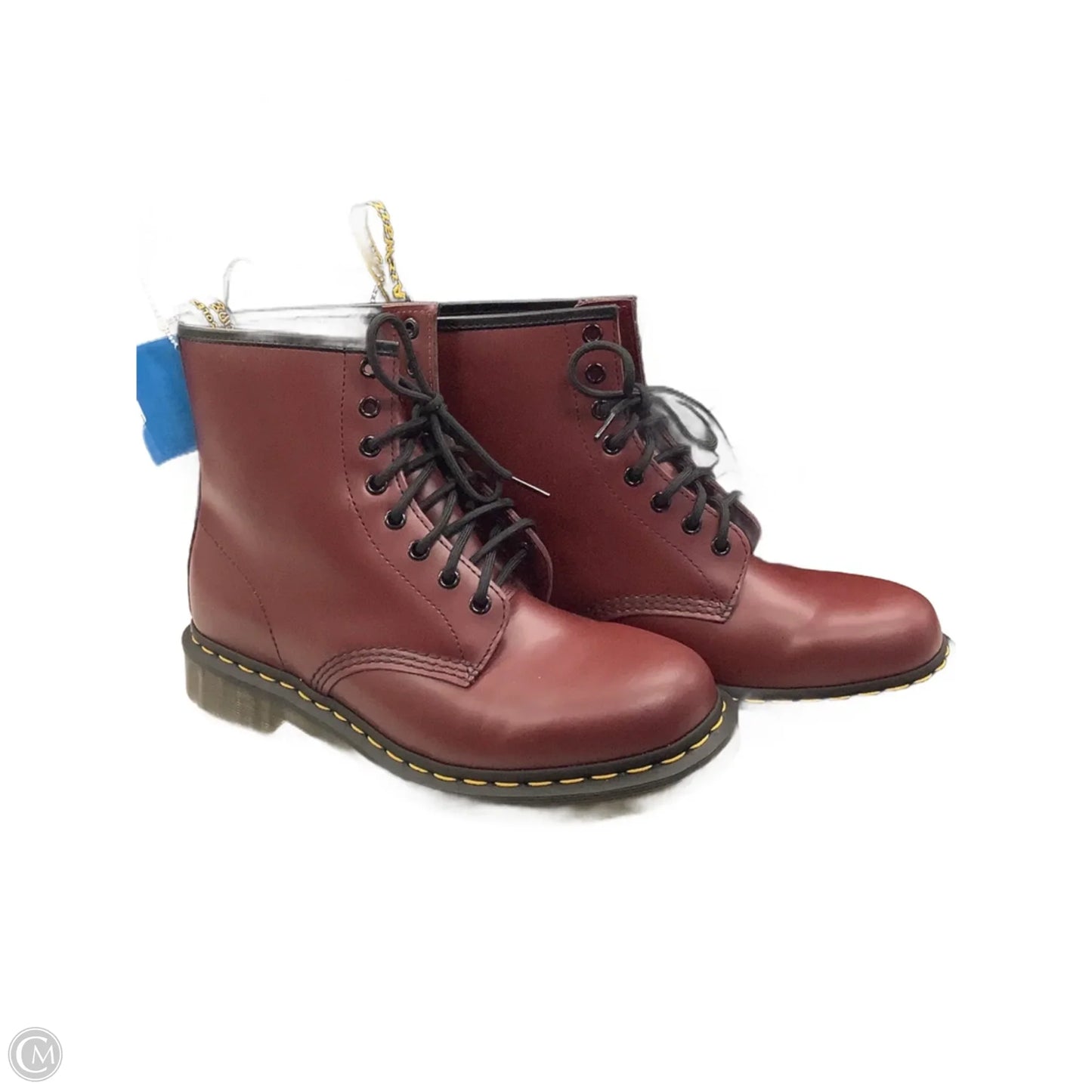 Boots Ankle Flats By Dr Martens In Red, Size: 9